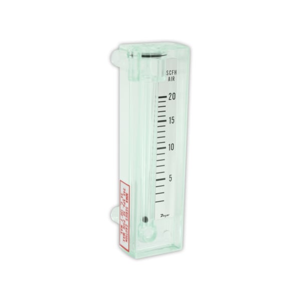 Flowmeter, range 1-10 LPM air.